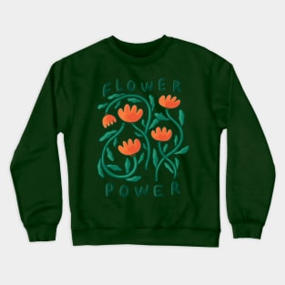 Flower Power Crewneck Sweatshirt